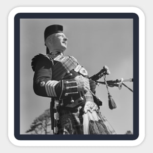 Bagpiper Sticker